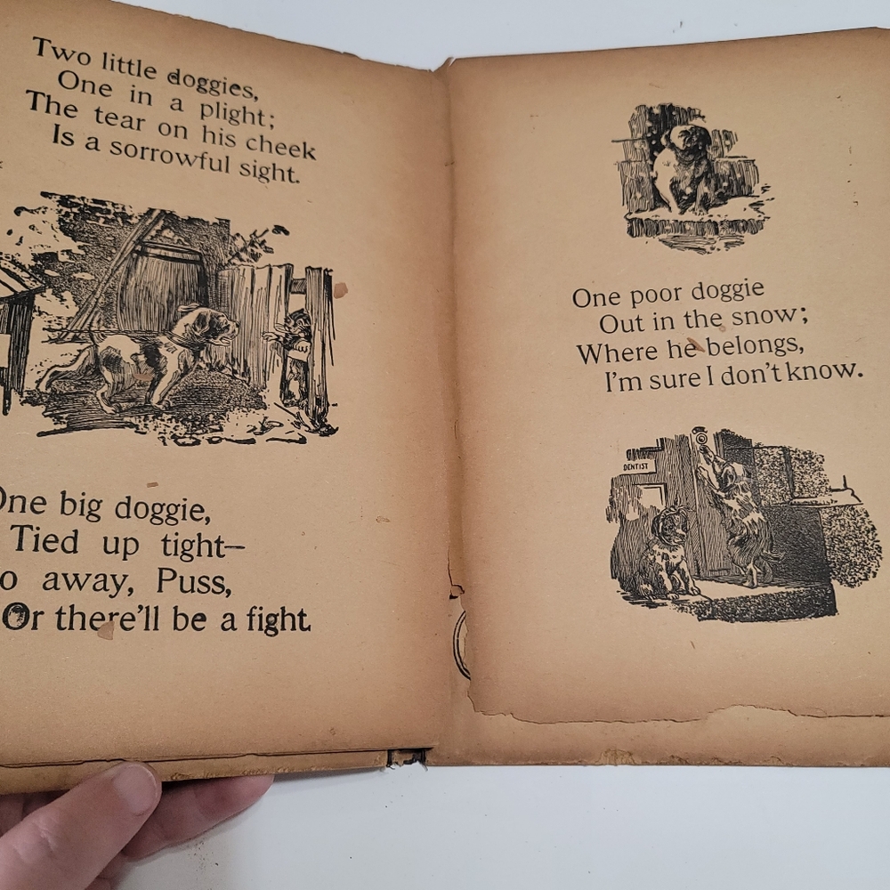 Vintage Childrens Book Play Hours ABC Counting Rhyming Antique Junk‎ Journal - Picture 3 of 4